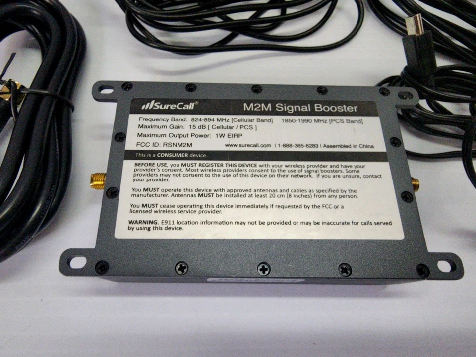 New SureCall M2M Machine-to-Machine 4G LTE Cell Signal Booster  - Image 4 of 4