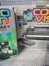 Vintage Coleco Vision Gaming Console Donkey Kong W Expansion Modules 1&2 In Boxs