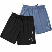 Image of Nike Dri-fit Academy Mens Football Shorts Lightweight Breathable Activewear D976