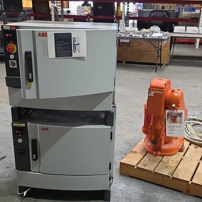 ABB IRB 140 Robotic Arm Assembly w/ Motion Controller,810mm Reach, 6kg Cabinet 