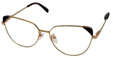 Escada Women's Eyewear Gold Burgundy Stainless Steel Metal VESD45K 0A93 57mm