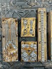 Vintage Decor, Rare One of a Kind Rhinestone Sample from Jewelry Warehouse lot13 — photo 8