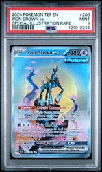 Iron Crown ex 206/162 Temporal Forces Special Illustration Rare