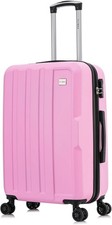 56X45X25 Easyjet Cabin Suitcase Bag 4 wheel Lightweight Luggage HardShell ABS
