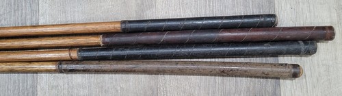 4 putters de golf antiguos vintage hechos en Escocia con eje de madera de nogal mitra London - Imagen 5 de 10