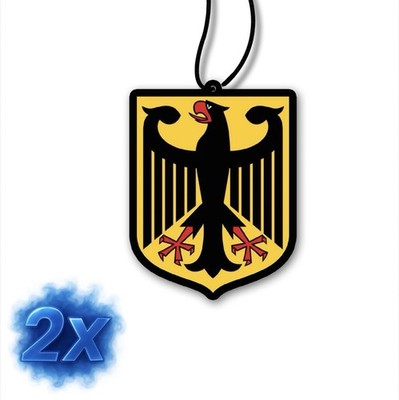 2x Bundesadler Duftbaum/Auto Lufterfrischer/Cherry