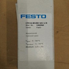 1PCS Festo Solenoid Valve CPE14-M1BH-5JS-1/8 196940 In Box -New Free Shipping