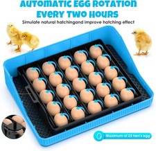Automatic Egg Incubator for Hatching Eggs: Egg Incubator with Automatic Egg Turn