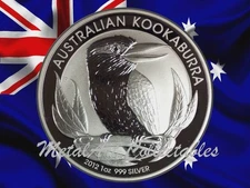 2012 KOOKABURRA 1 oz 0.999 SILVER COIN - Brilliant Uncirculated