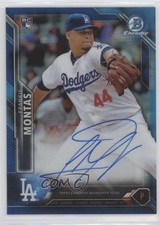 2016 Bowman Chrome Rookie Blue Refractor 5/150 Frankie Montas #BCAR-FM Auto 06z2