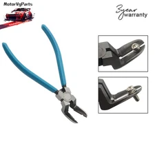 Car Door Trim Clip Removal Tool Fastener Panel Pliers Pin Puller Universal Blue