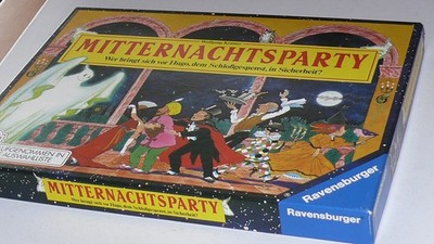 Mitternachtsparty. Wer bringt sich vor Hugo, dem Schloßgespenst, in Sicherheit?
