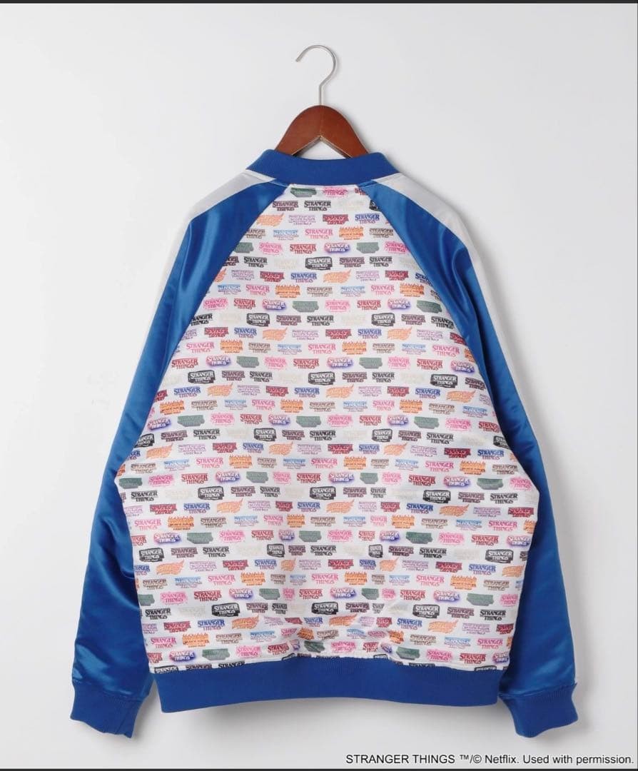 M Size Stadium Jacket Stranger Things Reversible - image 8