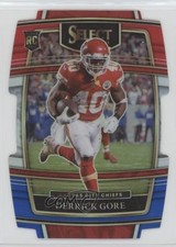 2021 Panini Select Concourse Red & Blue Prizm Die-Cut Derrick Gore #84 7l6