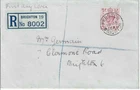 1939 (30 January)  6d Definative First Day Cover Registered Brighton Cat £50