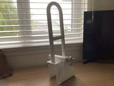 Bath grab rail aid