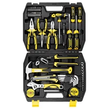 Tool Set Tool Kit 62PCS Homeowner Tool Set Wrench Pliers Screwdriver Set Repa...