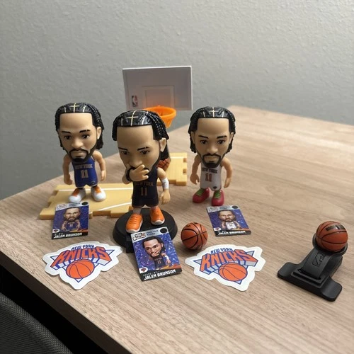 NBA ZURU Surprise Ballers Jalen Brunson all 3 New York Knicks Series 2 Rare