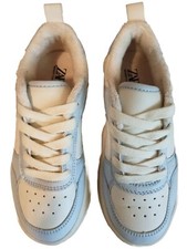 ZARA BLUE/WHITE SUMMER TREND FASHION SNEAKERS UNISEX KIDS SIZE 29/US 12