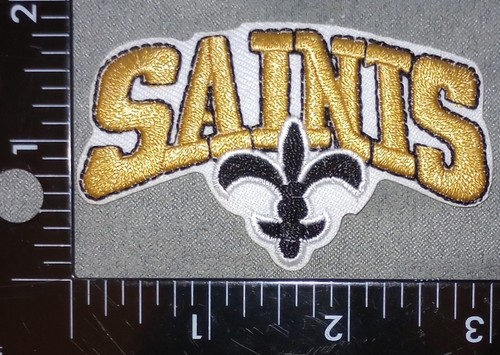 New Orleans Saints Socks HUGE New Orleans Saints Iron-On Patch - Foto 6