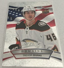 2022-23 Upper Deck MVP Hockey Trevor Zegras Anaheim Ducks Domains #NA-26