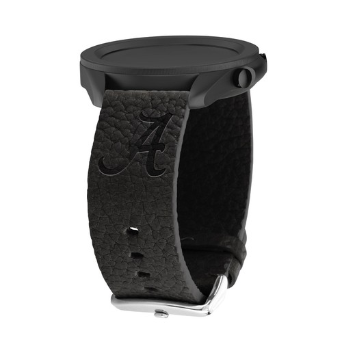 Correa de reloj de cuero Alabama Crimson Tide para reloj Samsung Galaxy - Imagen 2 de 10