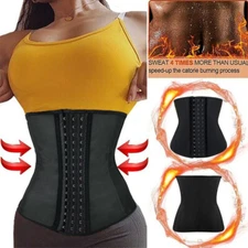 Fajas Reductoras Colombianas Body Shaper LATEX Waist Trainer Corset Shapewear AP
