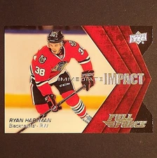 RYAN HARTMAN  Rookie 2015/16  Full Force Impact #IIRH  Nashville Predators  rc