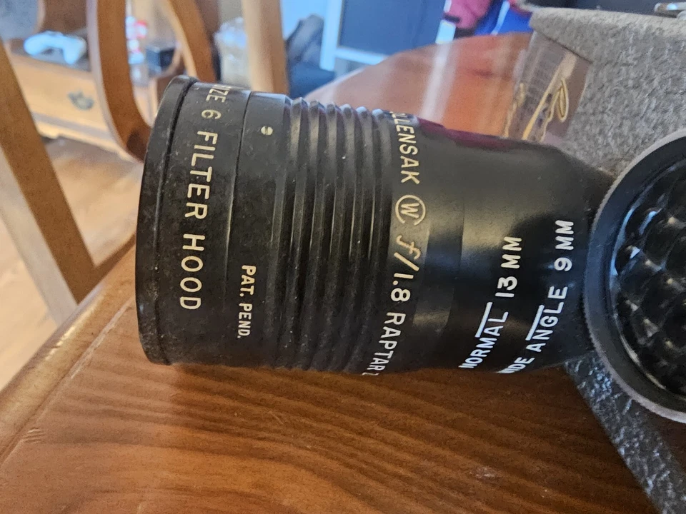 Revista de colección Revere Eye Matic modelo ocho CA-7 8mm Cine Wollensak F1.8 zoom Foto 4 de 4