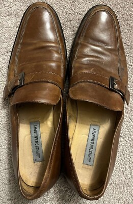 Johnson & Murphy Mens Brown Monk strap‎ Dress Shoes Size 13 M Leather JOHNSTON & MURPHY MEN main image 3