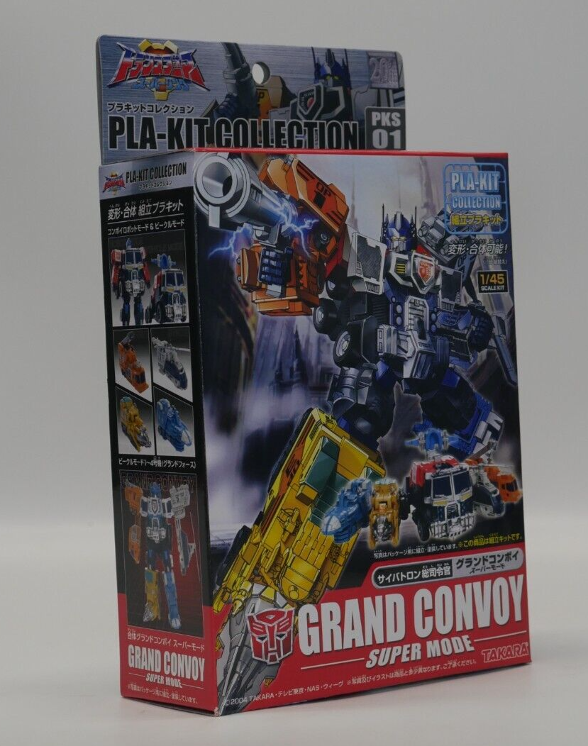 Takara 2004 Transformers Super Mode Pks-01 Pla-Kit Grand Convoy 1