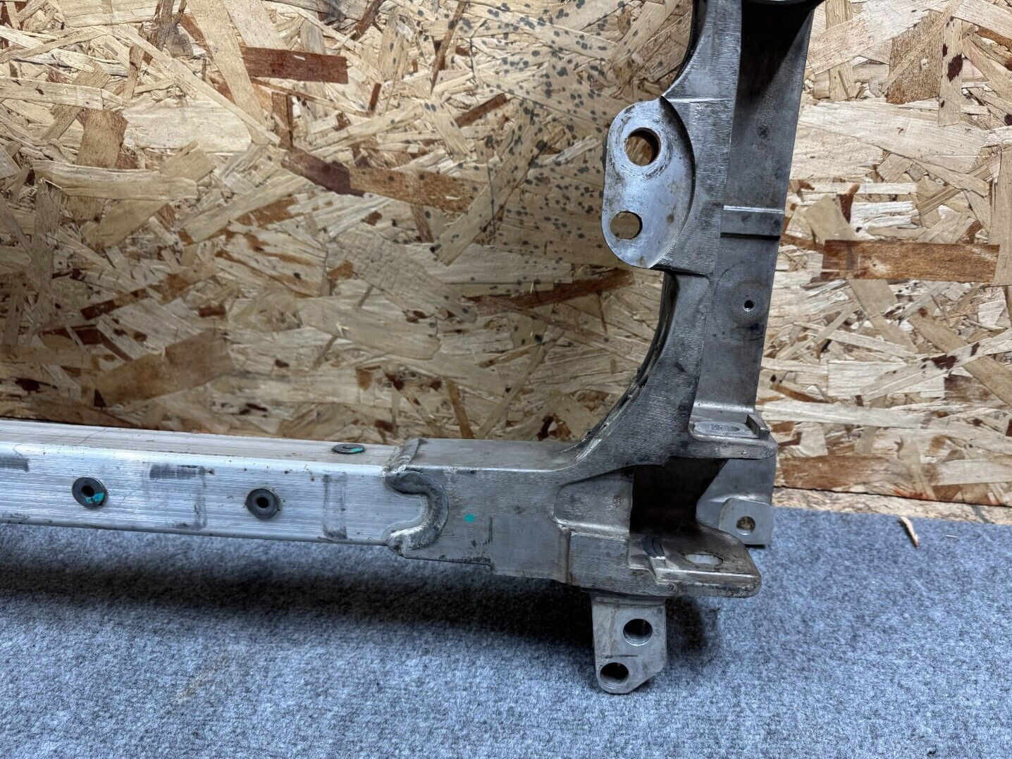MASERATI GHIBLI M157 14-17 OEM RWD FRONT ENGINE CRADLE SUBFRAME CROSSMEMBER 60K