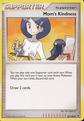 Pokemon Card - Majestic Dawn 83/100 - MOM'S KINDNESS (uncommon) - NM/Mint