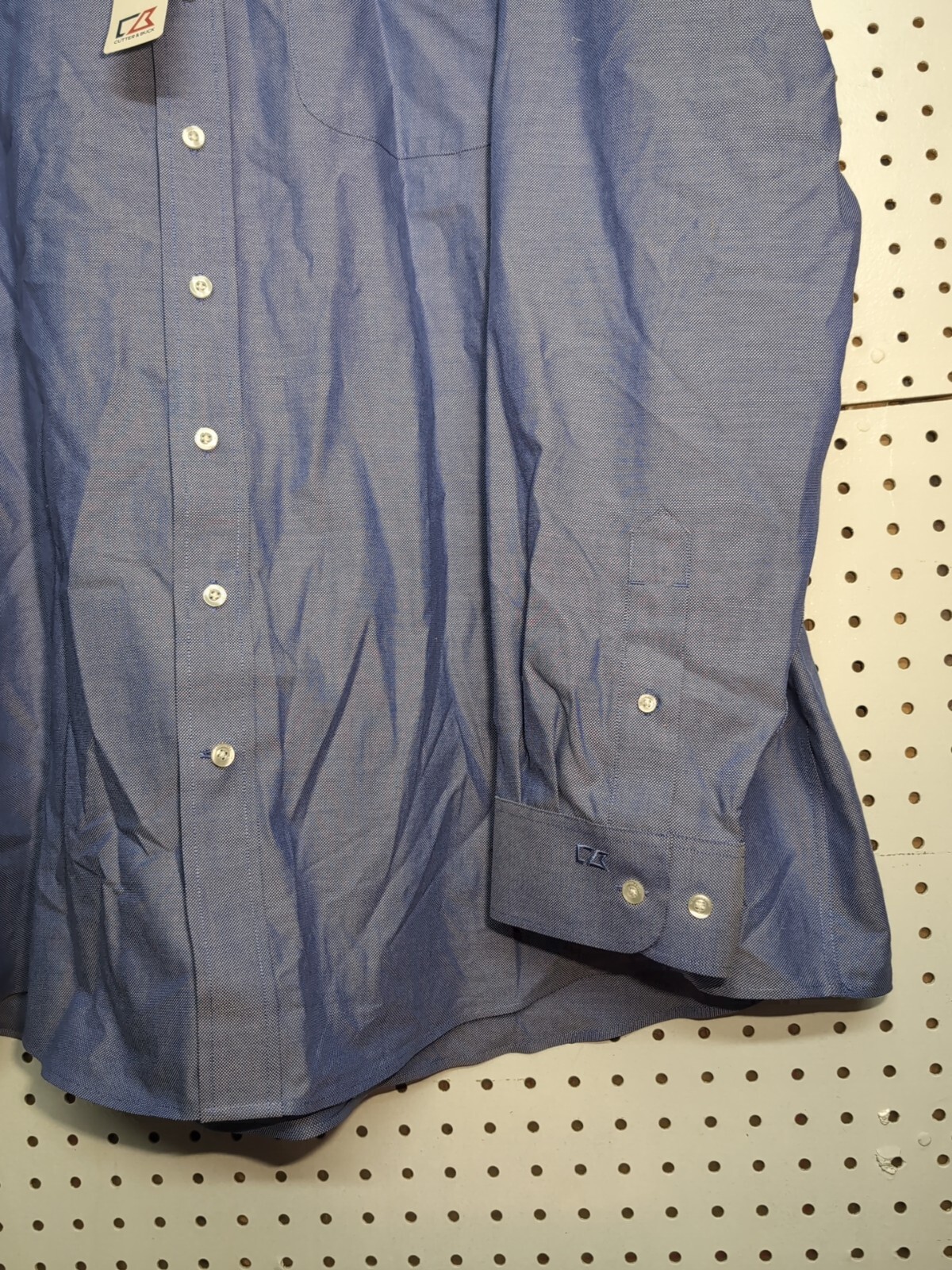 Carolina Panthers-Cutter & Buck CB-Men's Button Up Shirt Sz 3XT/3TGL Long Sleeve