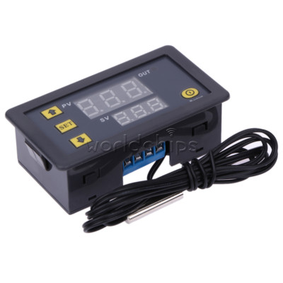 W3230 LCD DC 12V 20A Digital Thermostat Temperature Controller Meter Regulator