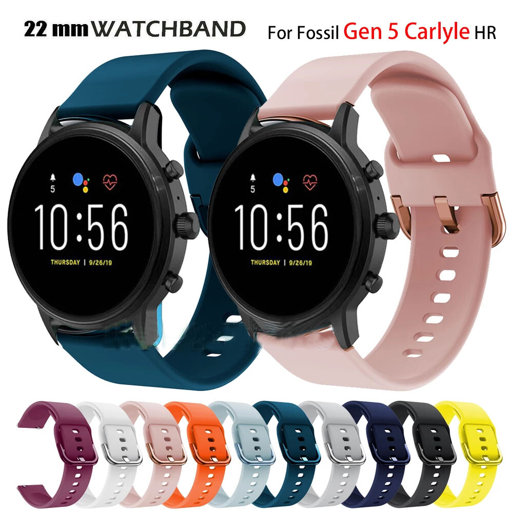 For Fossil Gen Smartwatch Julianna Carlyle HR Sport Silicone