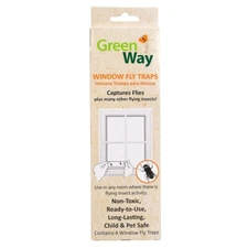 Window Fly Traps Non-Toxic, Easy Application  1 pack = 4  traps by Greenway