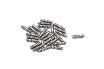 100 15 Hanger Bolts 8-32 X 5/8” Furniture Cabinet Knob Wood Screw Adapter Small Lag Bolts Small Knob Wood Screw Adapter Use in Place of Machine Screw Anchor Bolts 