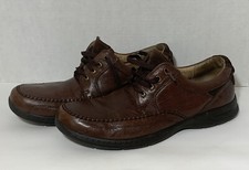 Mens 13078-200 Florsheim Comfortech Brown Leather 12 M Lace Up Oxfords