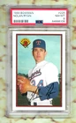 NOLAN RYAN 1989 BOWMAN INSERT CARD #225 GRADED PSA 8 NM MT MLB HOF