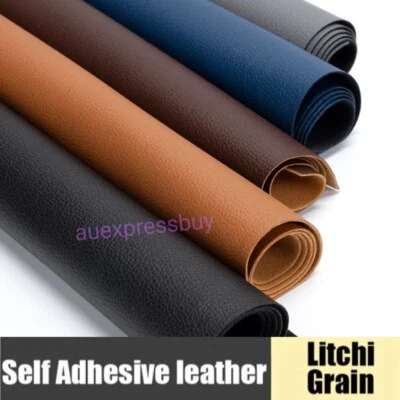 Self-Adhesive Leather Repair Patch for Car Seats, Chairs, Sofas, and Couches - image 1 of 4