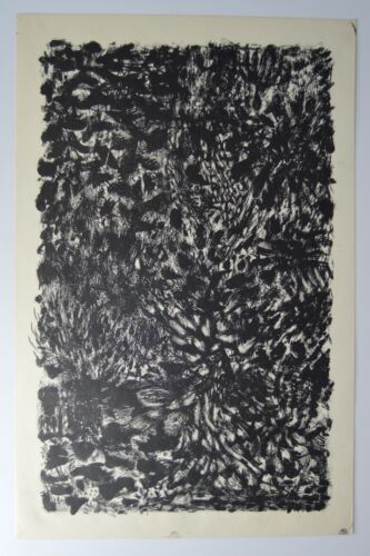 EUNICE JENSEN PARSONS Oregon artist abstract lithograph