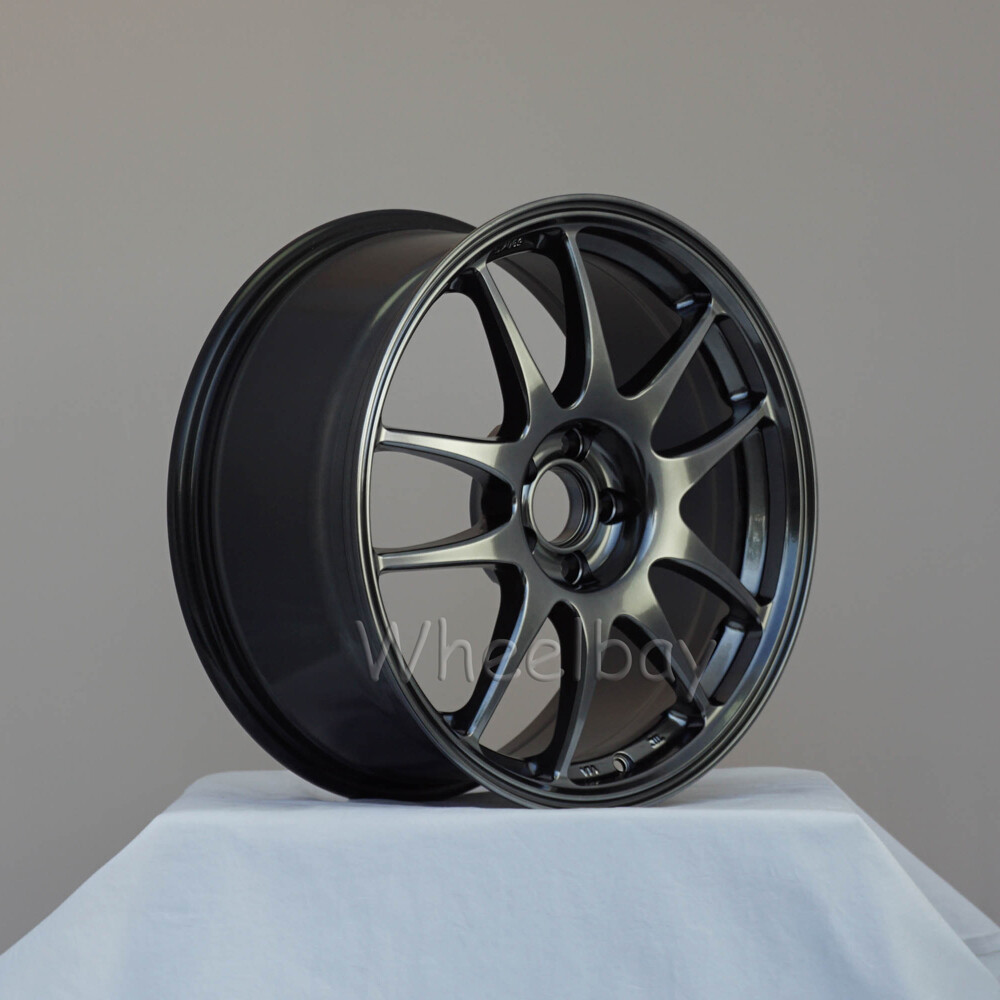 4 ROTA WHEEL TORQUE  2) 16X7 4x100 27 & 2) 17X8 35  56.7  HYPERBLK LOTUS ELISE