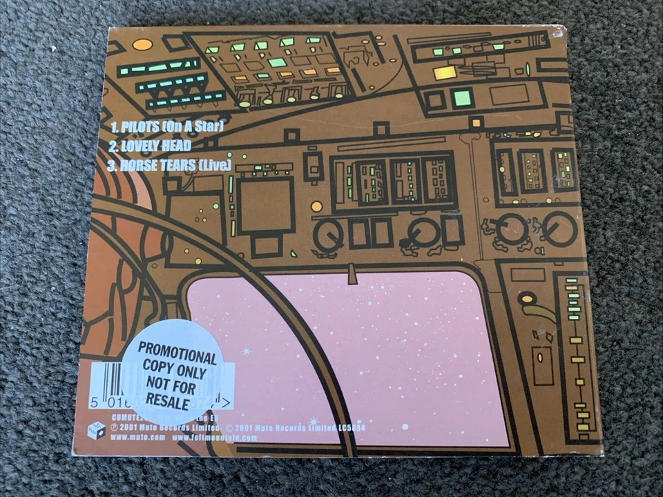 GOLDFRAPP- Lovely Head/Pilots (On A Star) (Promo CD1, 2001 Mute Records) - Image 2 of 4