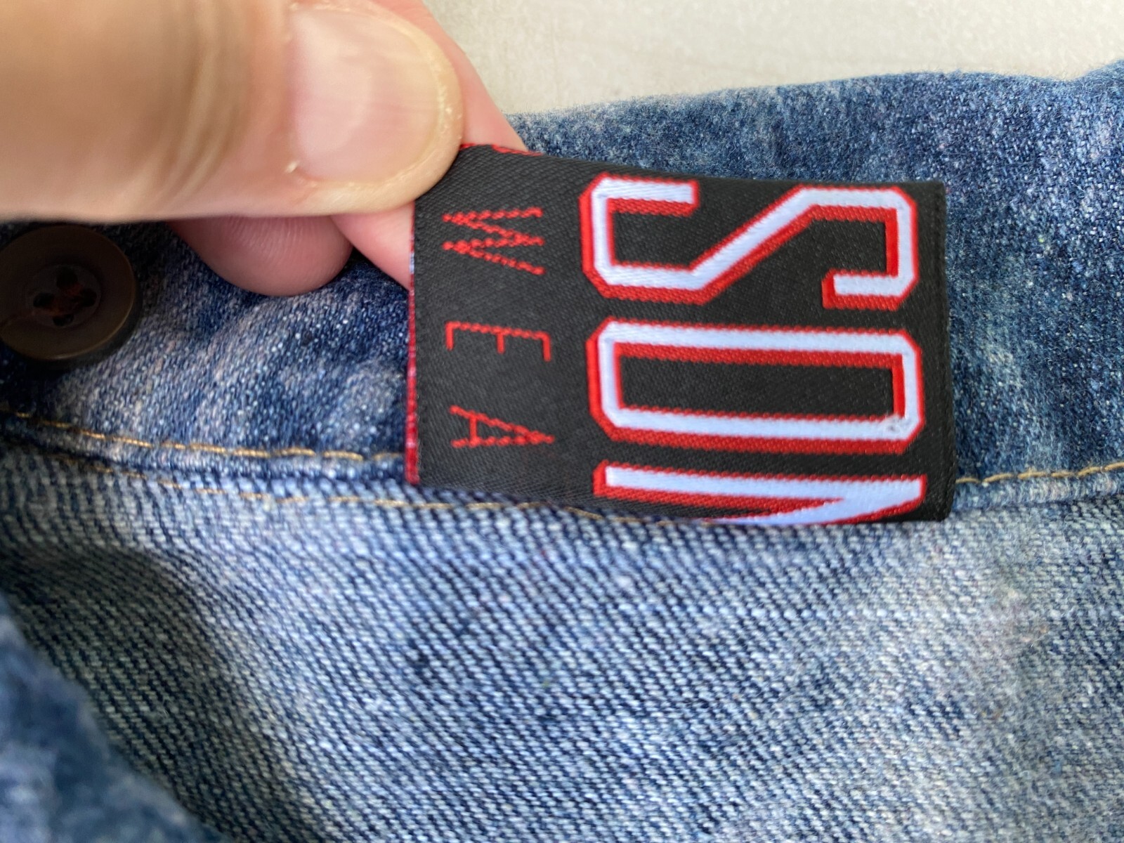 Hudson Outerwear Denim Sleeveless Jacket Vest Patches Mighty Atom Mens XXXL 3XL