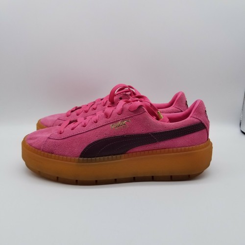 puma trace platform pink