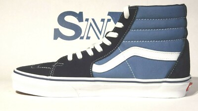VANS SK8-HI Top Suede Skate Athletic Navy Men's Shoes Rubber