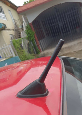 4 inch '' Short Black Aluminum Antenna Mast AM/FM for TOYOTA COROLLA 2003-2008
