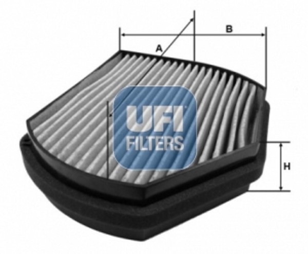 UFI Innenraumfilter Aktivkohle FüR Mercedes-Benz C-Klasse Chrysler Crossfire-image