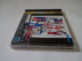 REAL BOUT FATAL FURY SPECIAL Sega Saturn SS SNK 1997 T-3117G w/Obi NTSC-J Japan☆